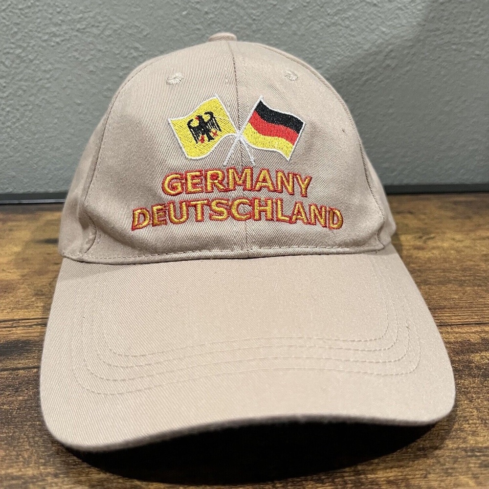 Germany Flag Embroidered Dad Hat, National Flag Cap